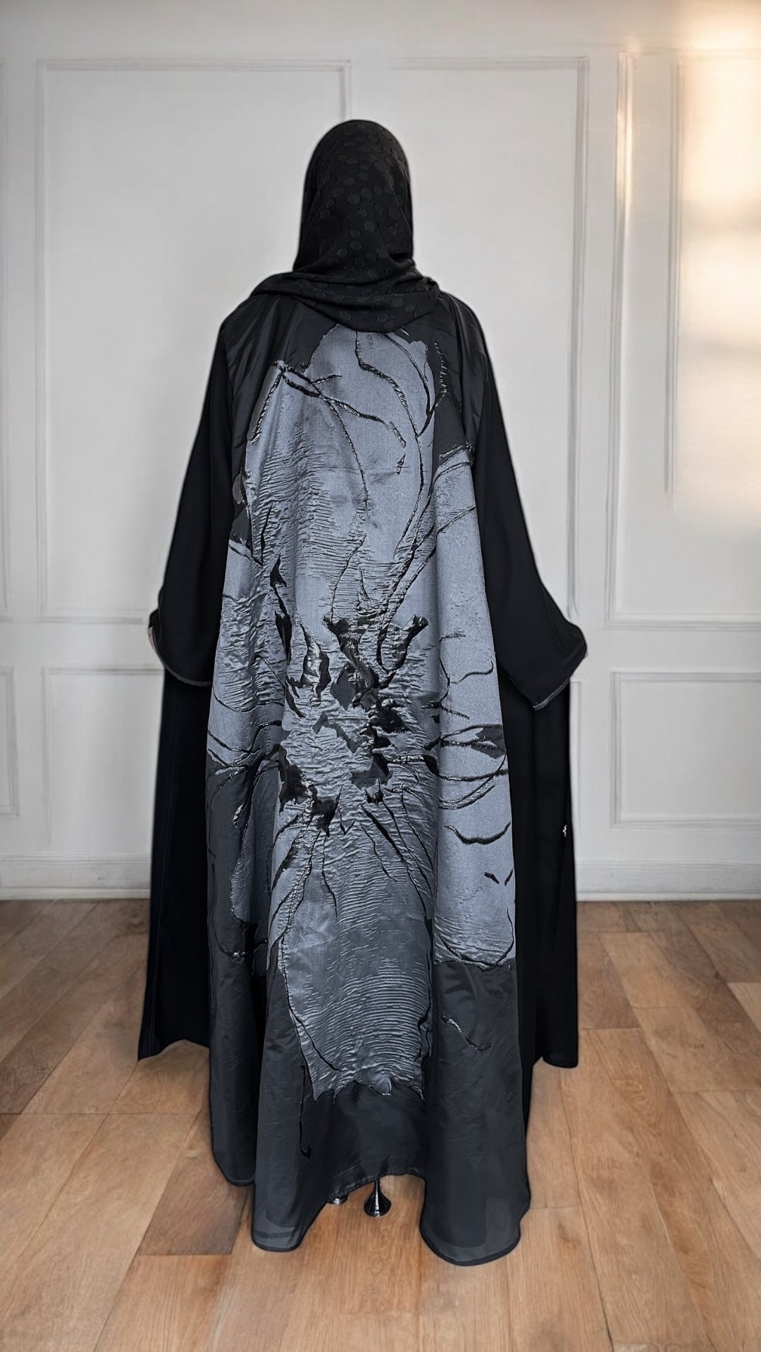 Luminous Bloom Abaya