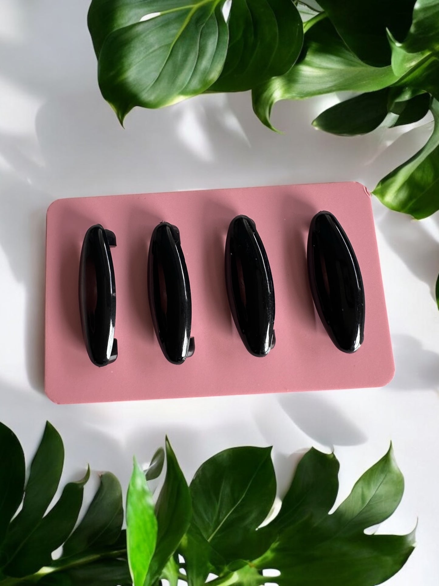 4 Black Safety Hijab Pins