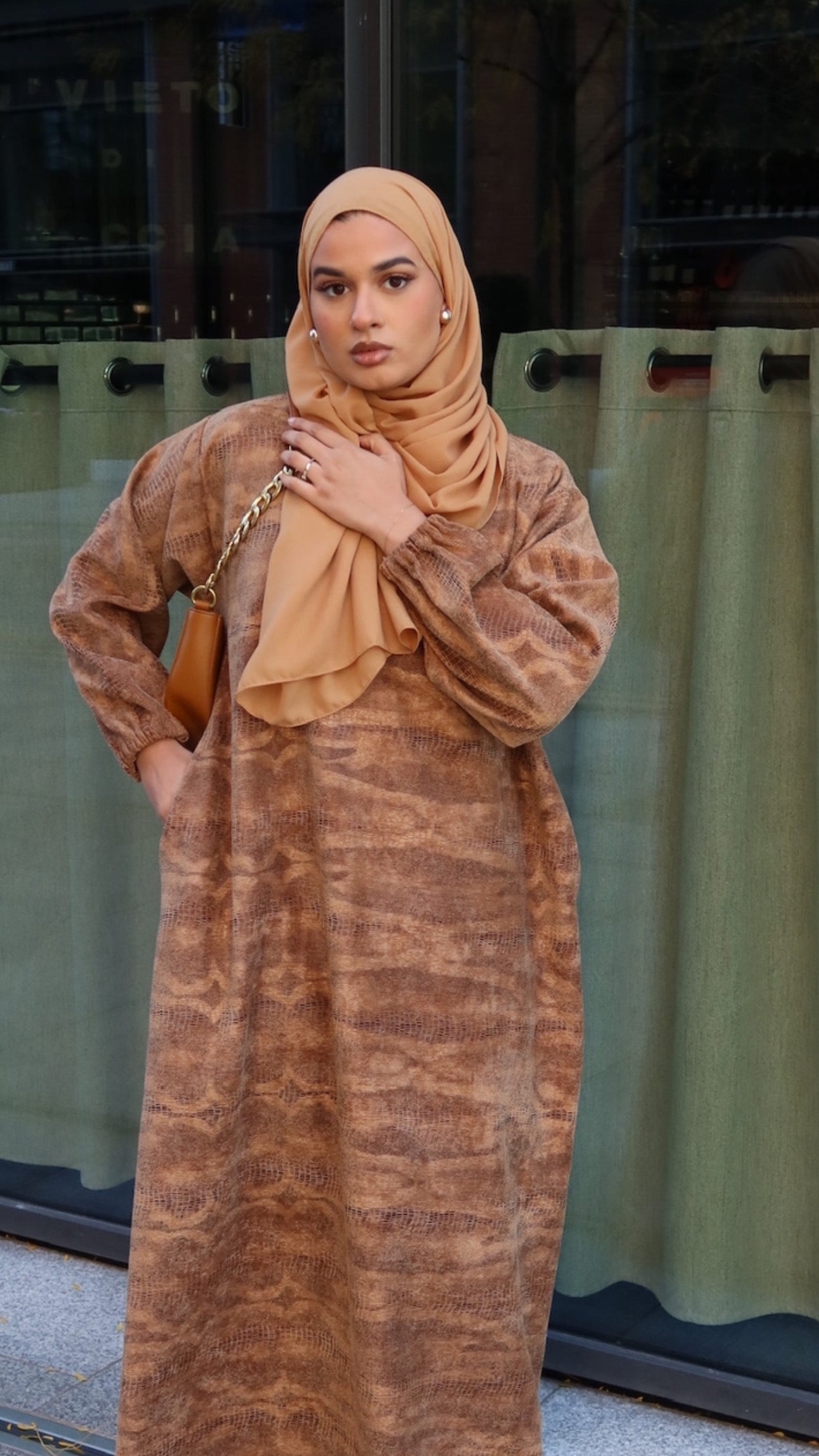 Earthy Corduroy Animal Print