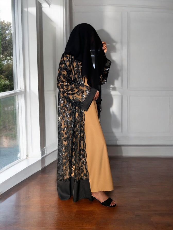 Luxe Golden Abaya Set (clearance)