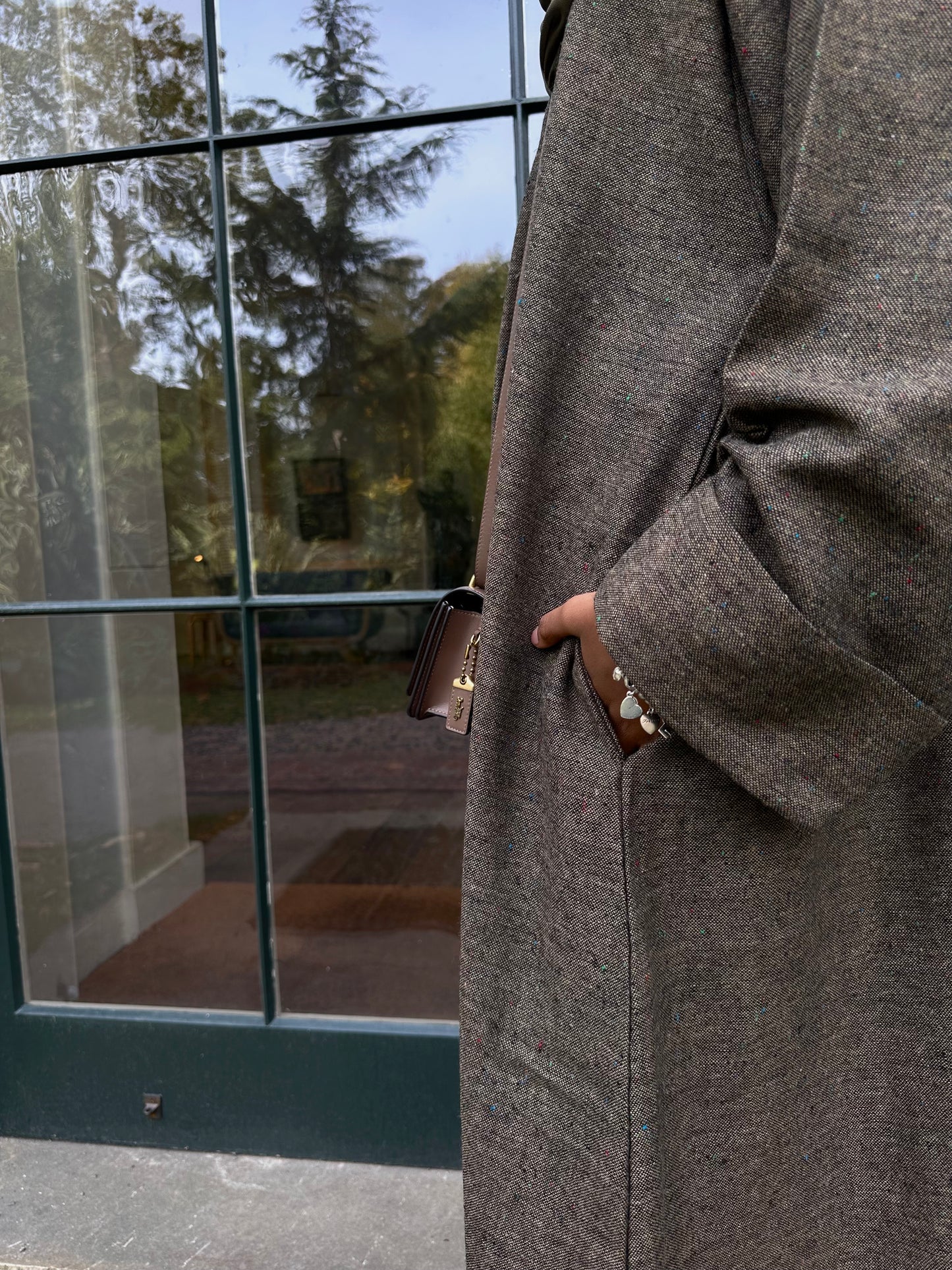 Wool Inspired Closed Abaya
