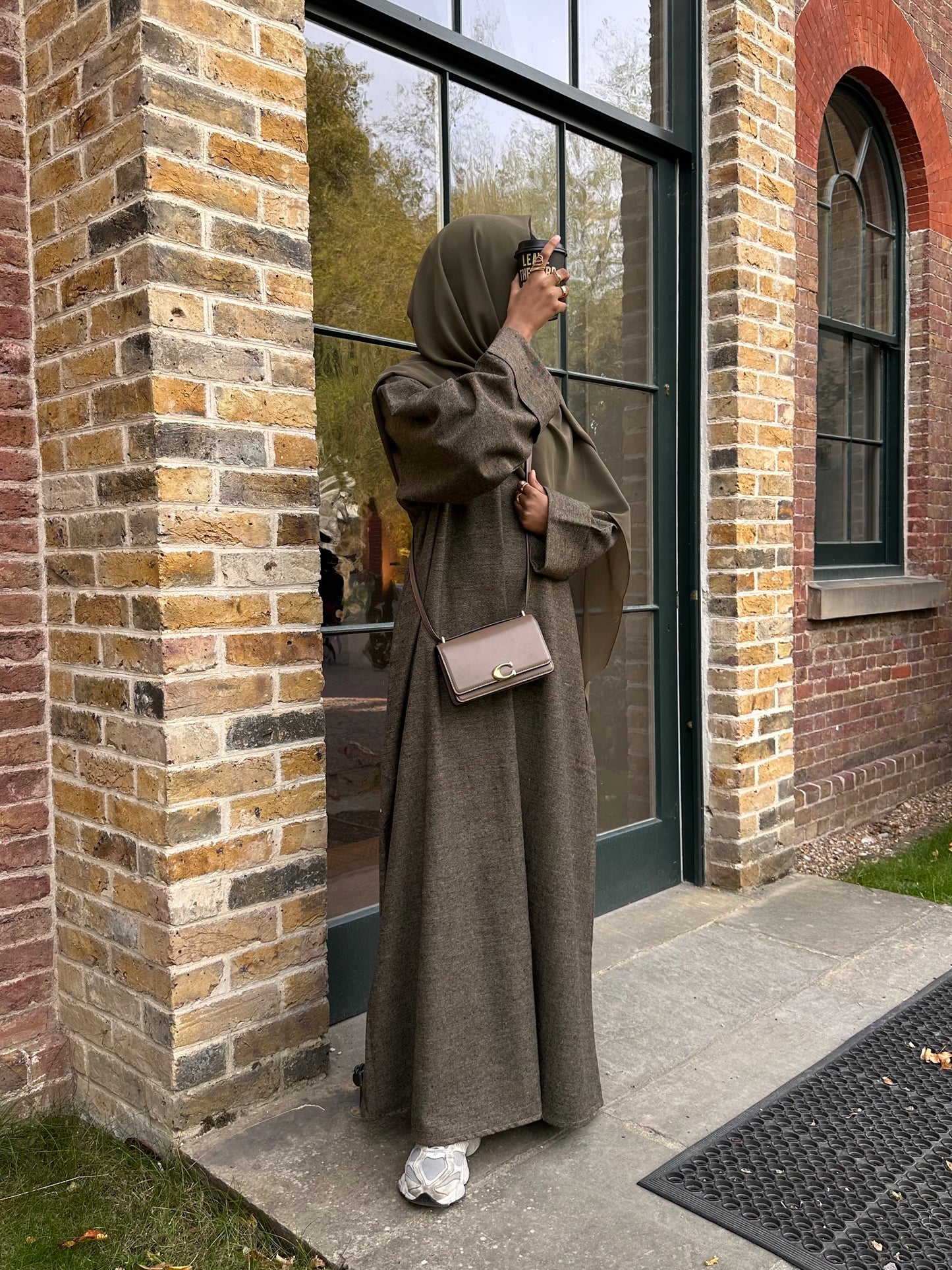 Wool Inspired Closed Abaya
