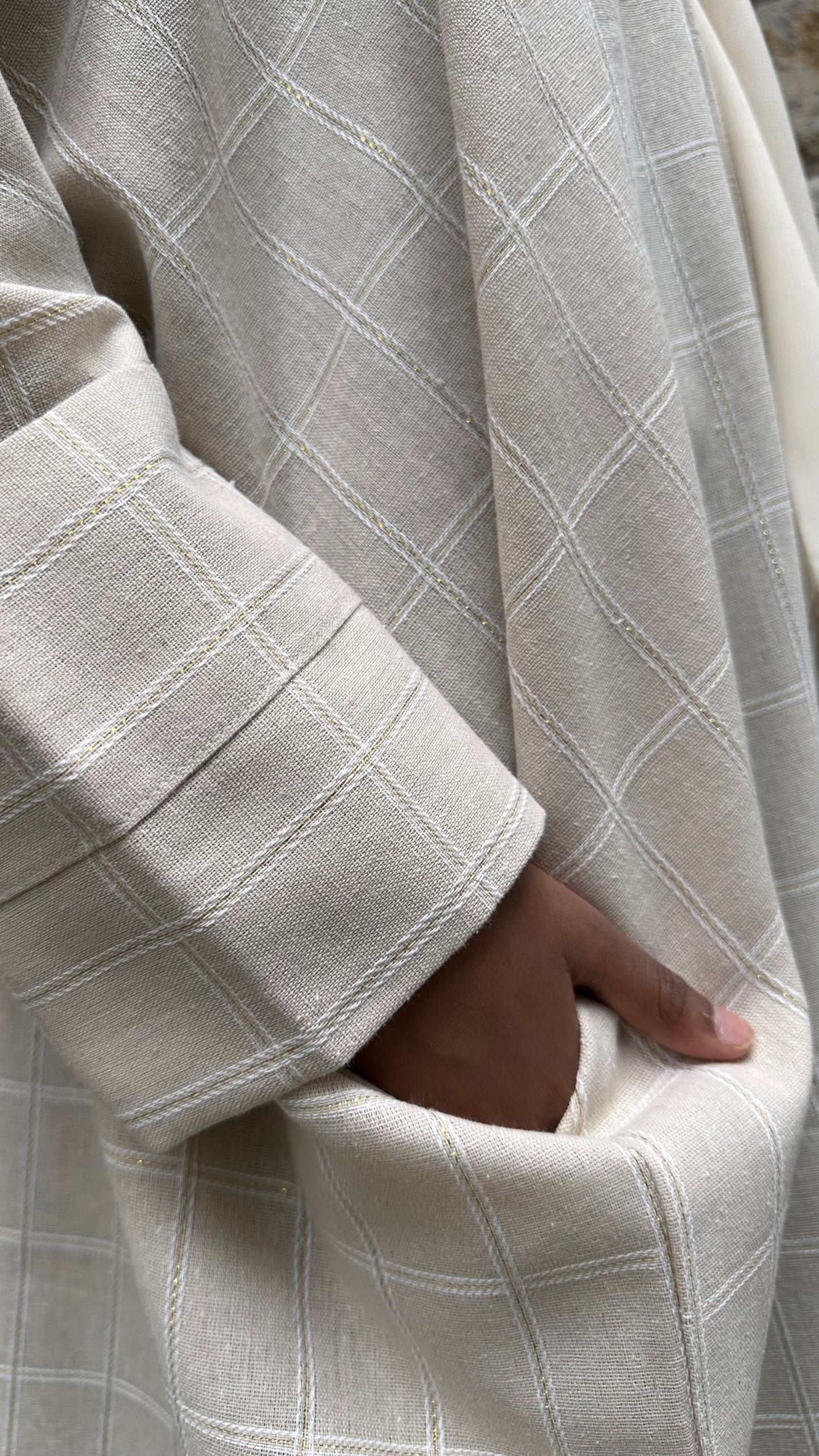 Golden Beige Linen