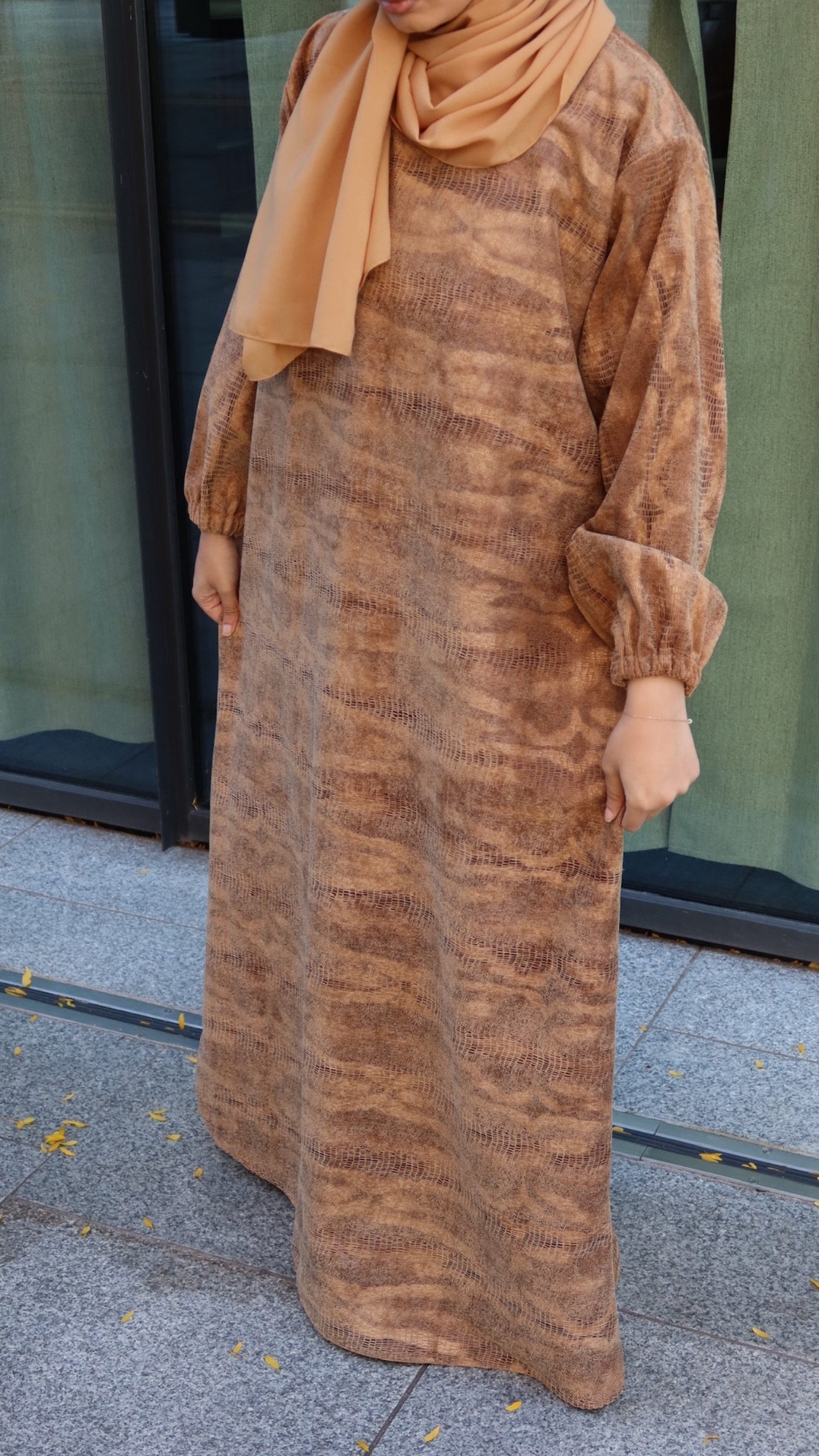 Earthy Corduroy Animal Print