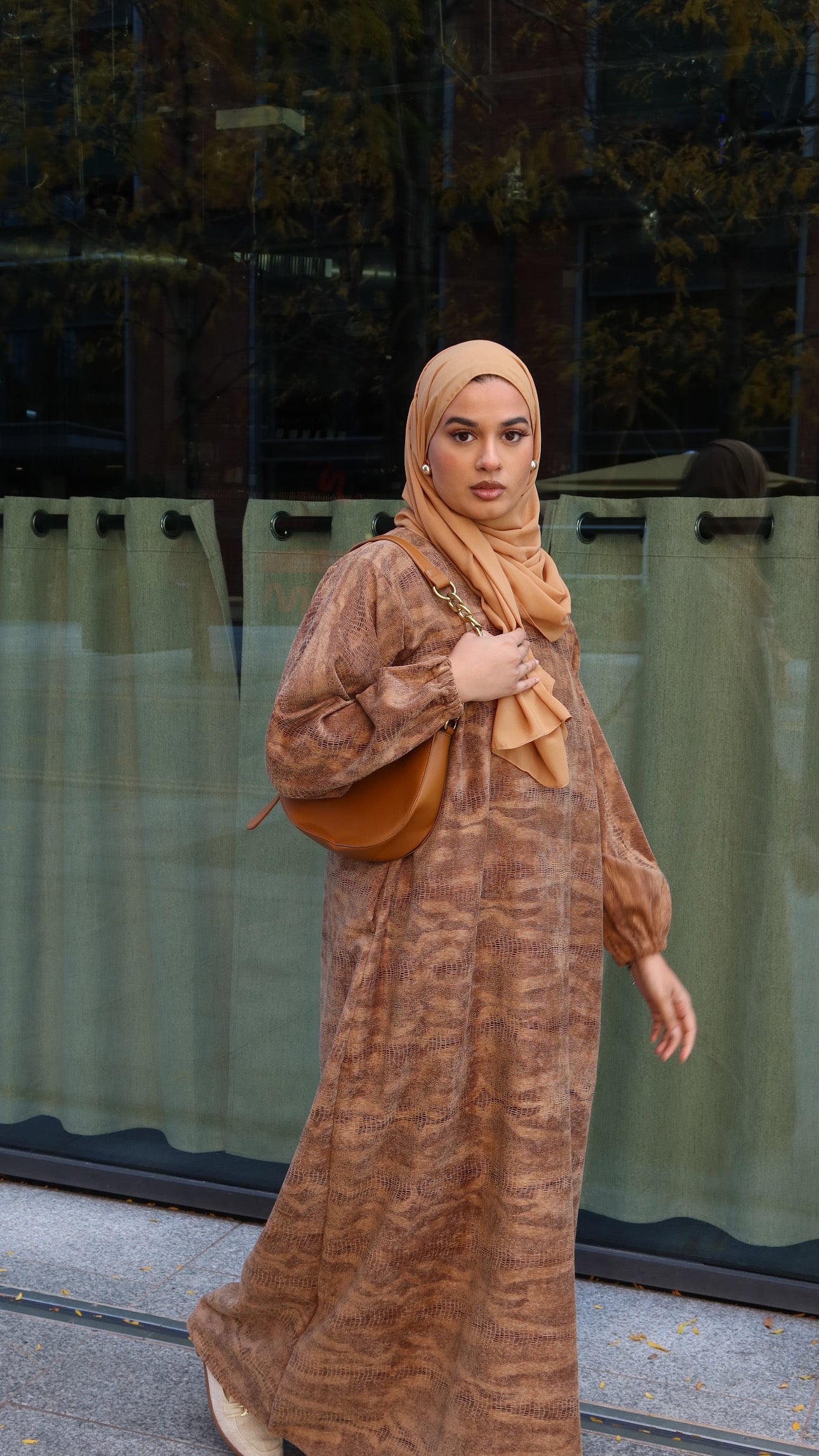 Earthy Corduroy Animal Print