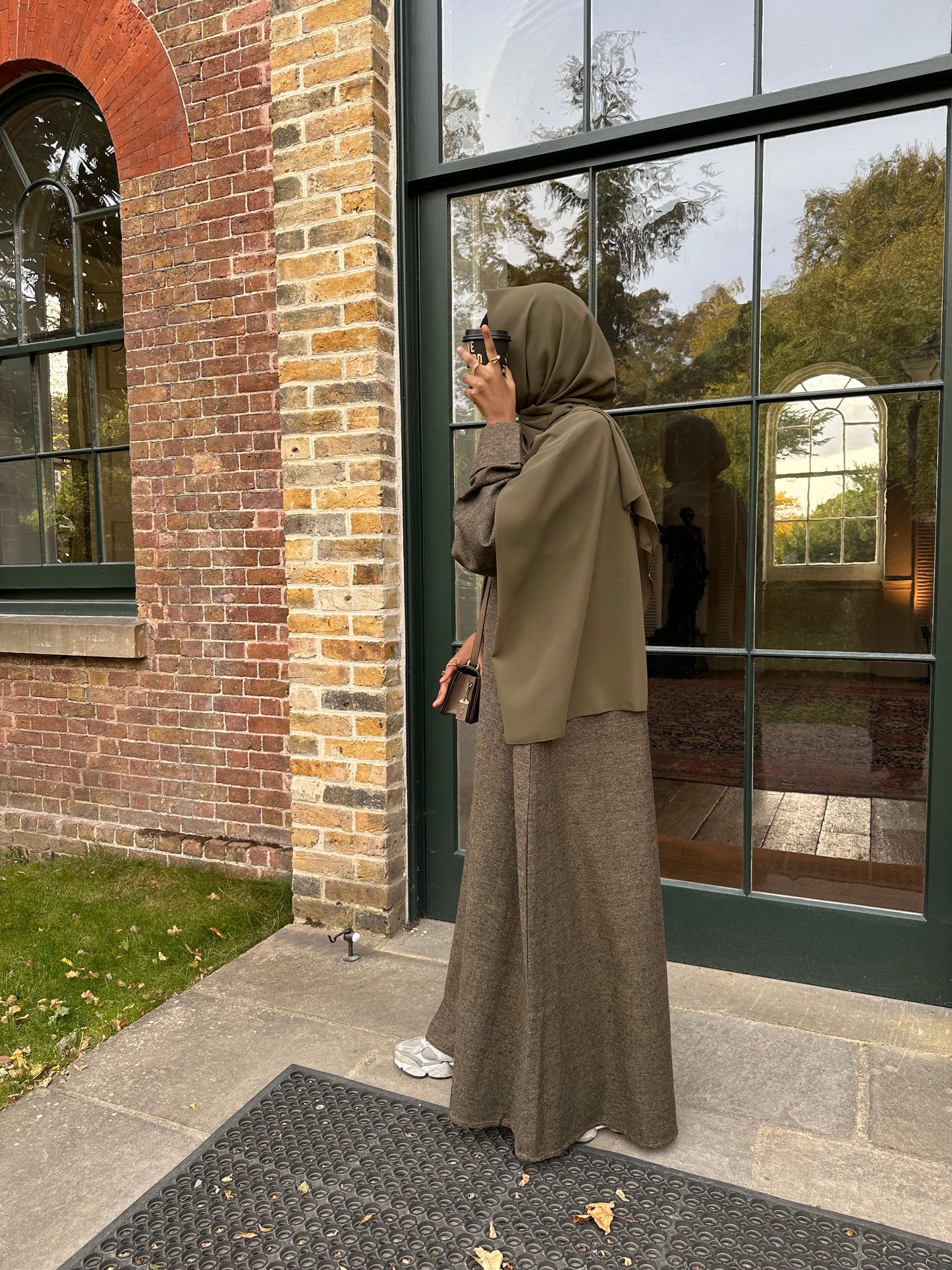 Wool Inspired Closed Abaya