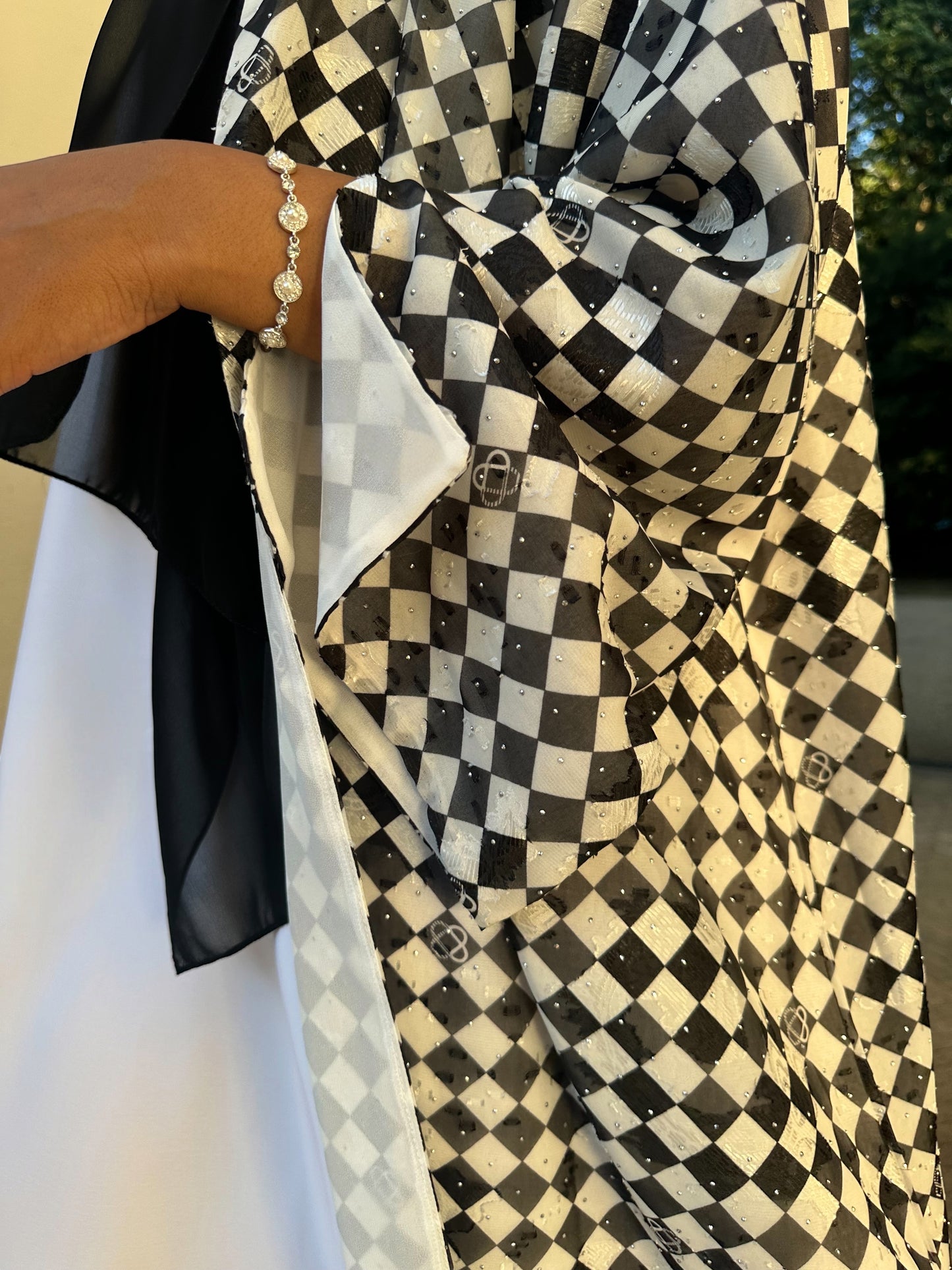 Diamond Éclat Kimono Set