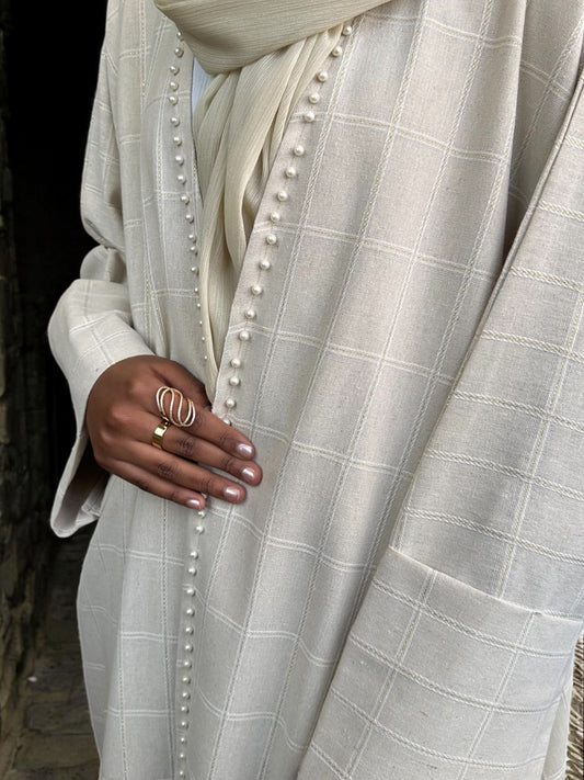 Pearl Kimono Abaya