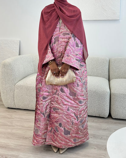 Luxury Jacquard Kimono Set
