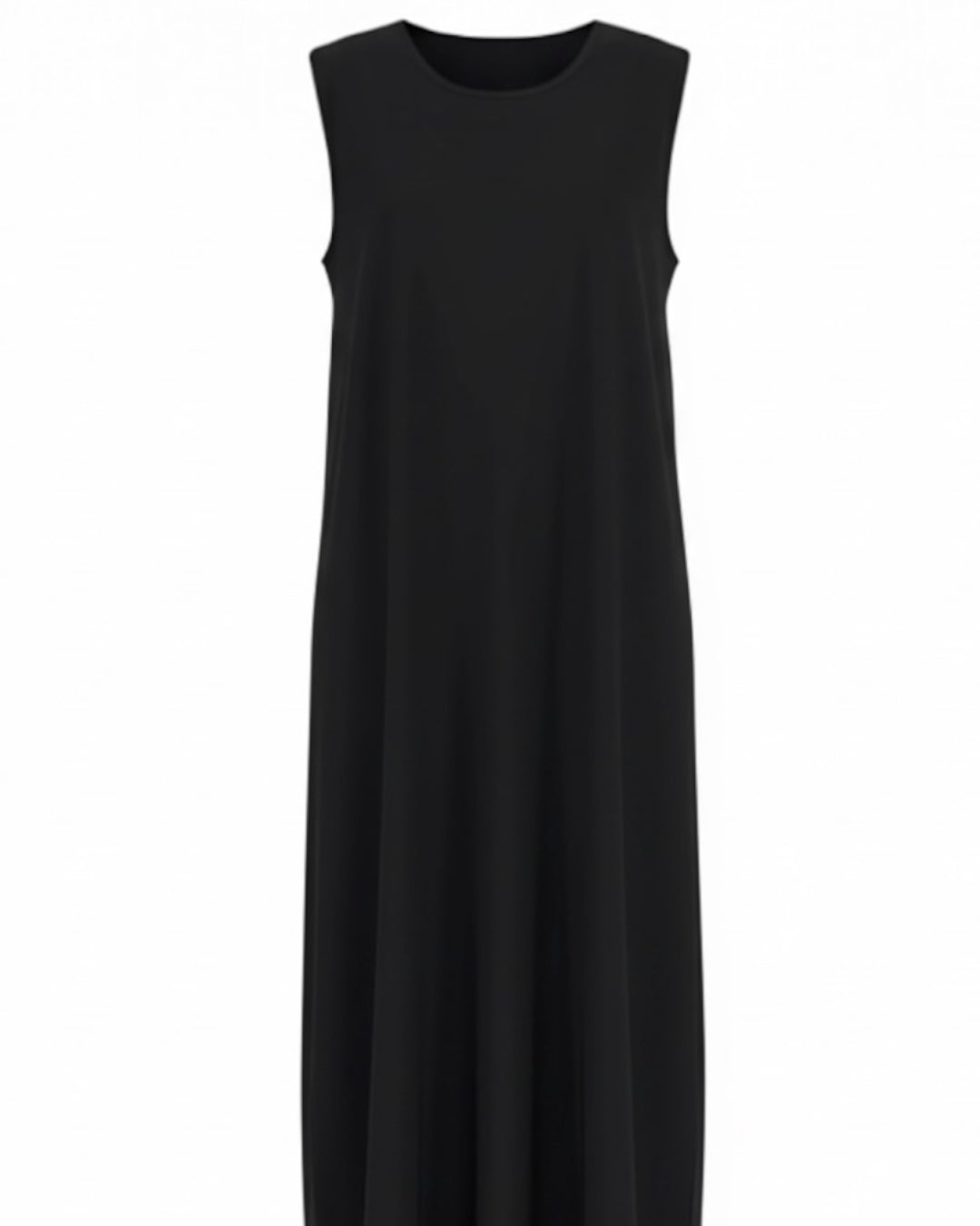 Black sleeveless dress