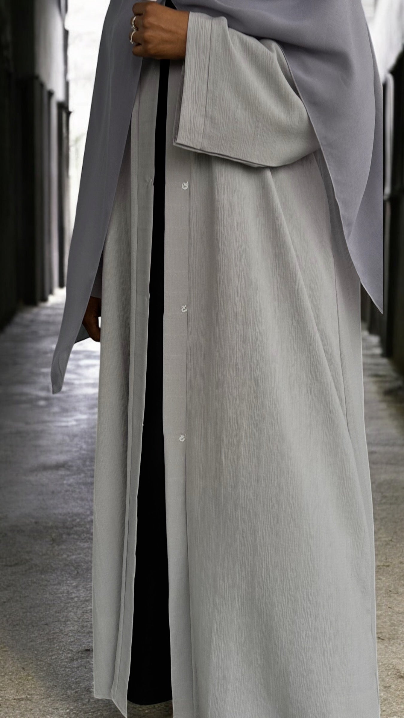 Argenta - Open abaya