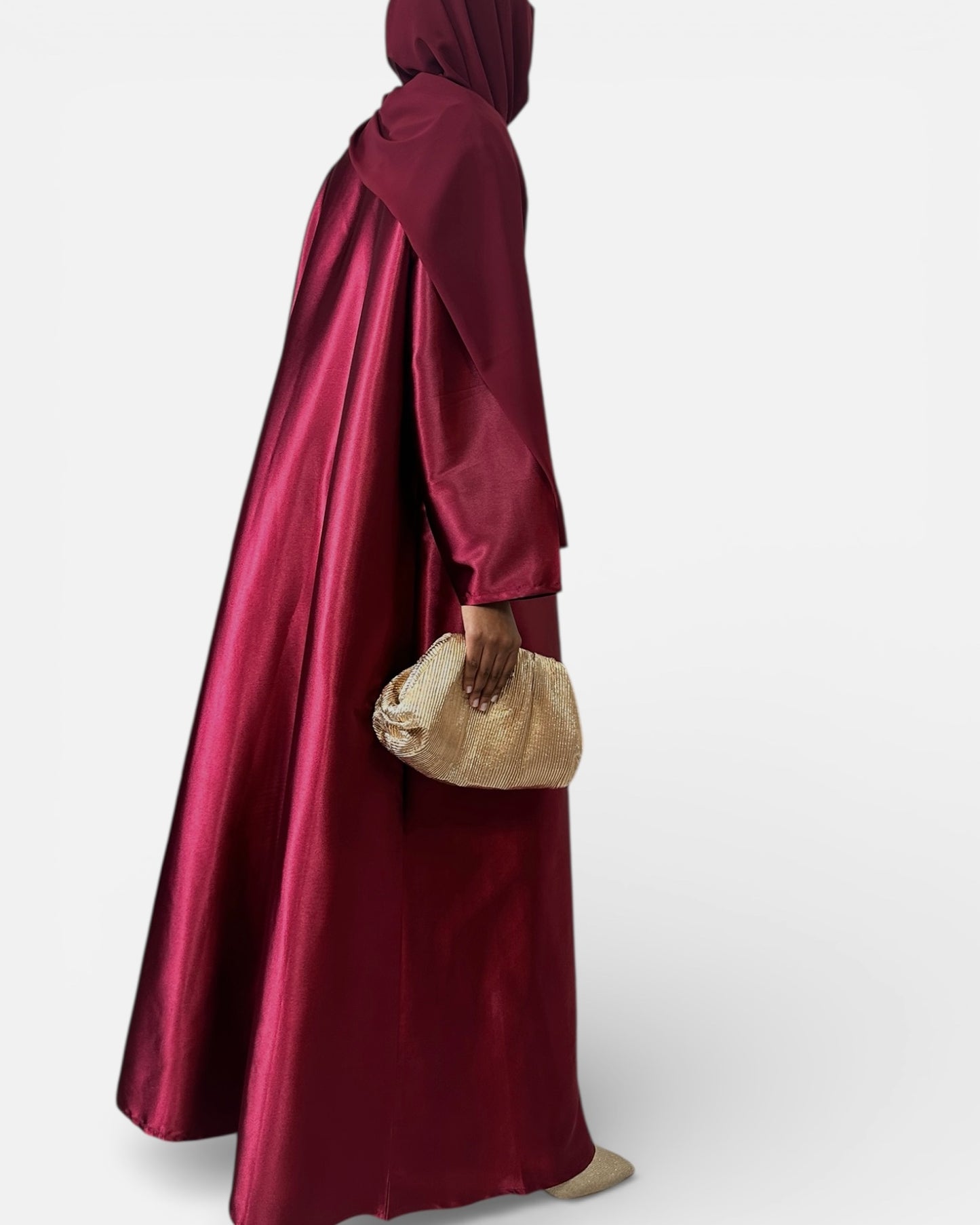 Classic Burgundy Dress