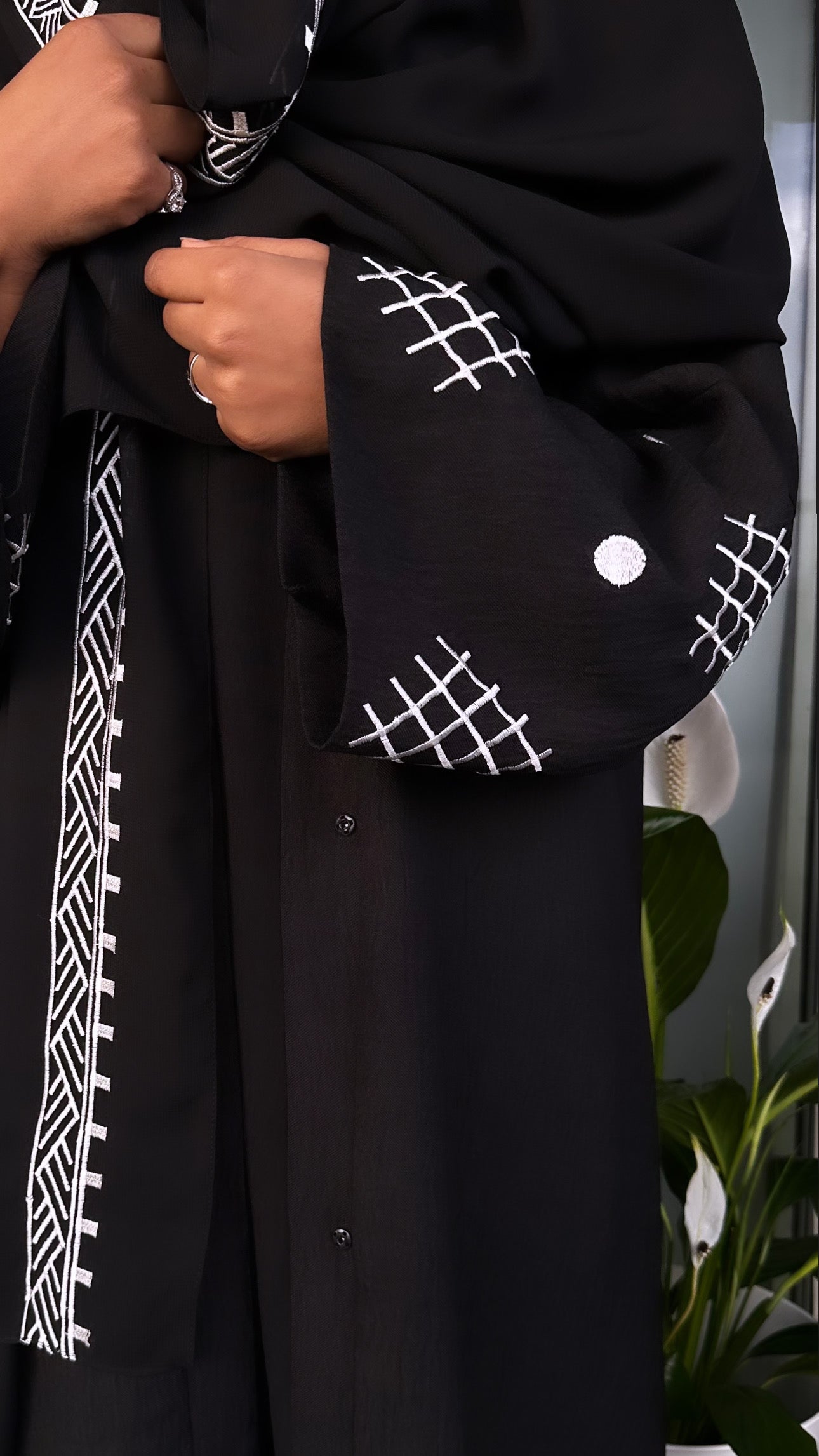 Malika open abaya