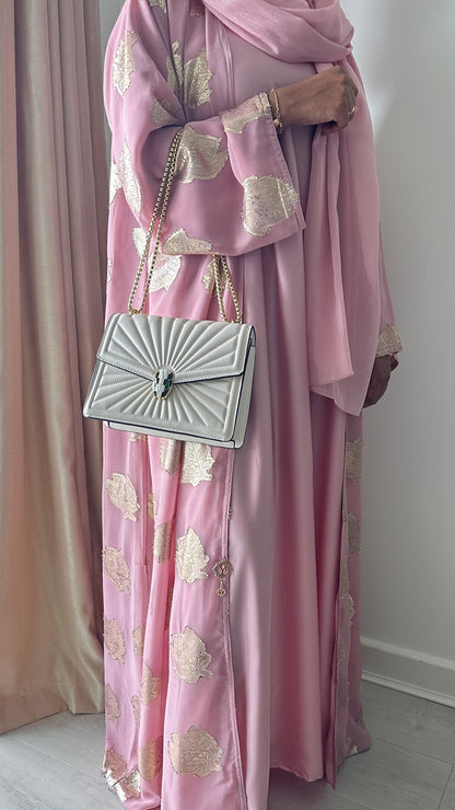 Blushing Blossom Abaya (clearance)