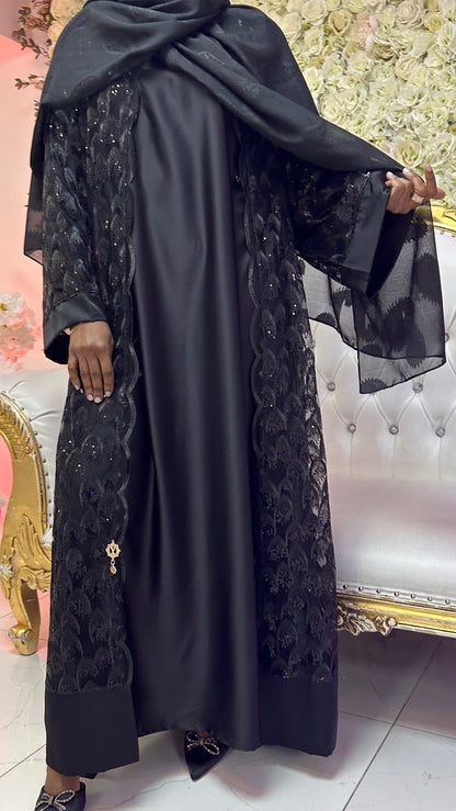 Regal Embellish Abaya Set