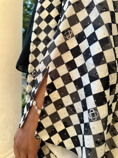 Diamond Éclat Kimono Set