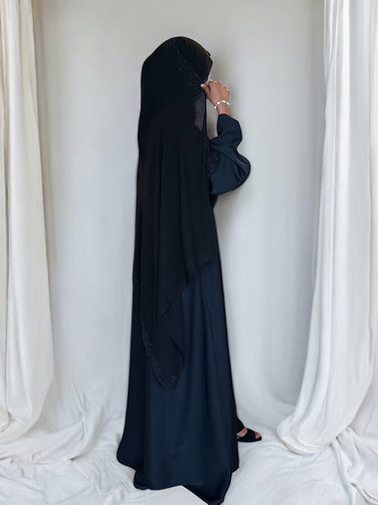 Elegant Black Maxi Hijab