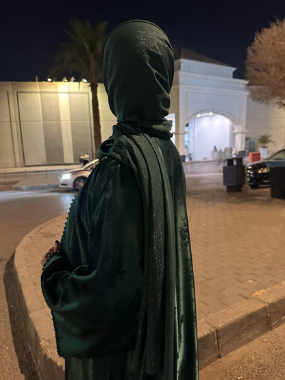 Pearl Bloom Abaya Set