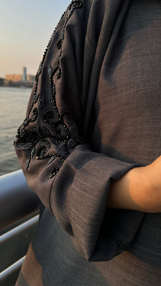 Elara Grey (beaded embellished)