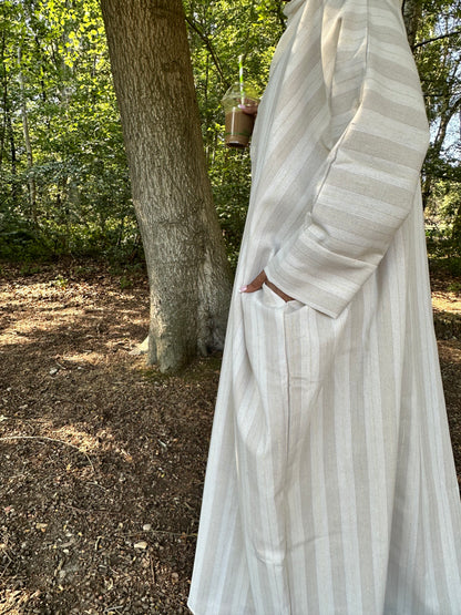 Dune Linen Kimono Abaya