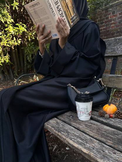 The Elara Scuba Kimono Abaya
