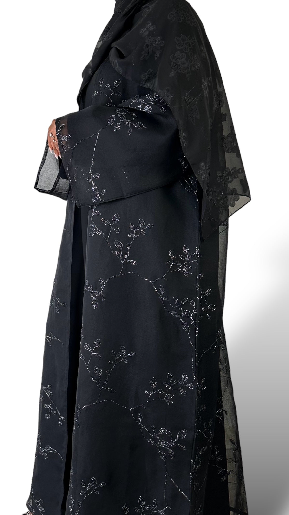 Mystique Elegance Abaya Set