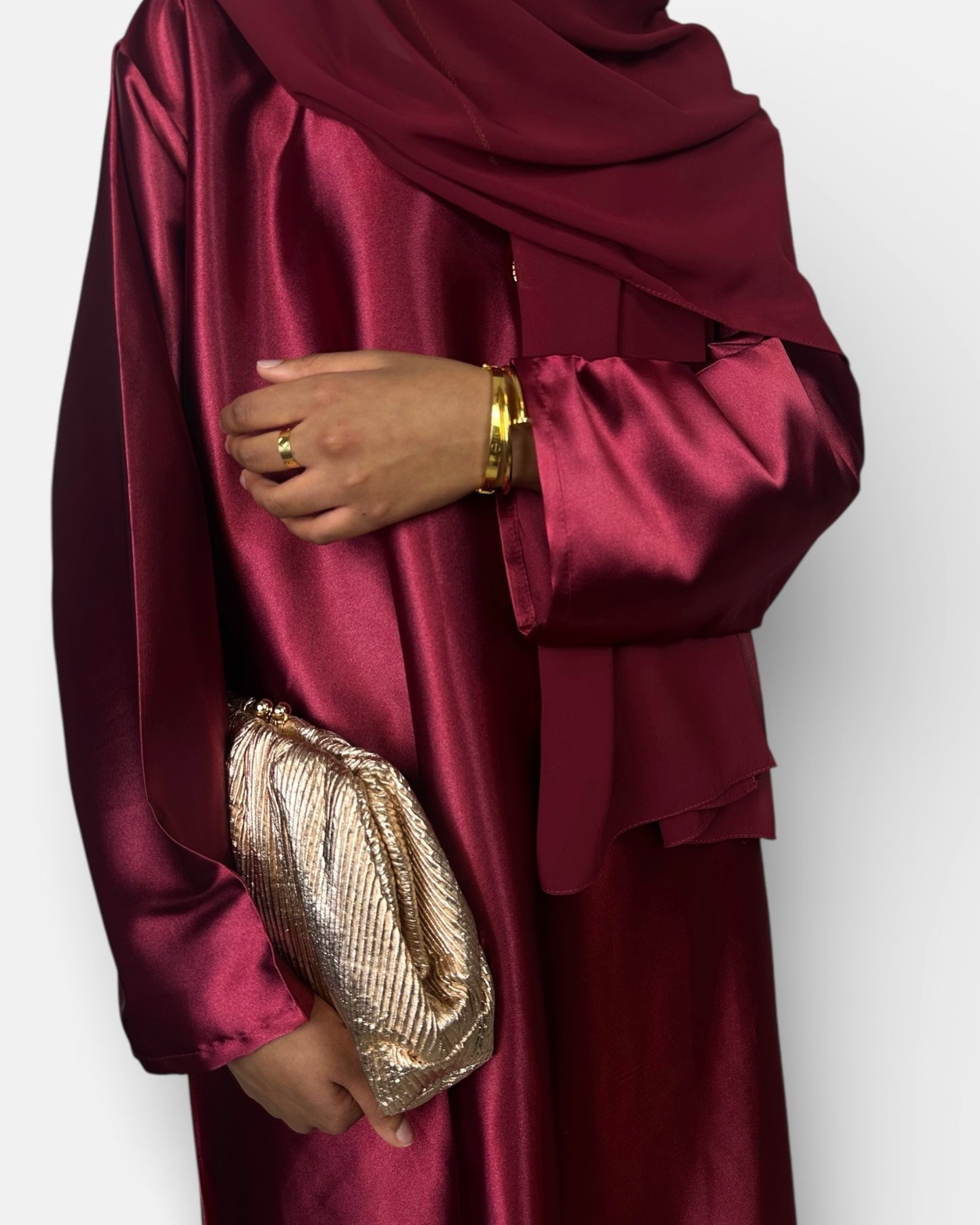 Classic Burgundy Dress