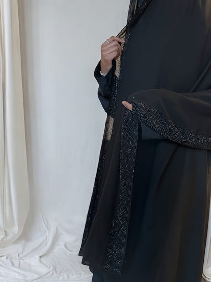 Elegant Black Maxi Hijab