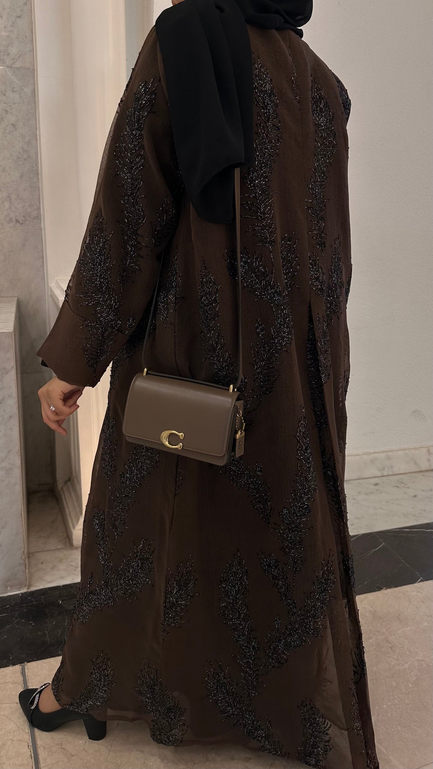 Cocoa Luxe Abaya Set