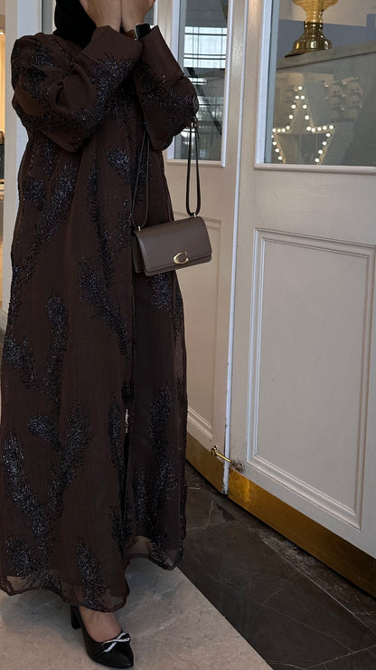 Cocoa Luxe Abaya Set