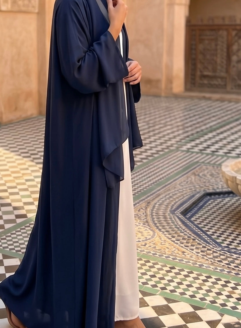 Bahr Abaya (Navy Blue)