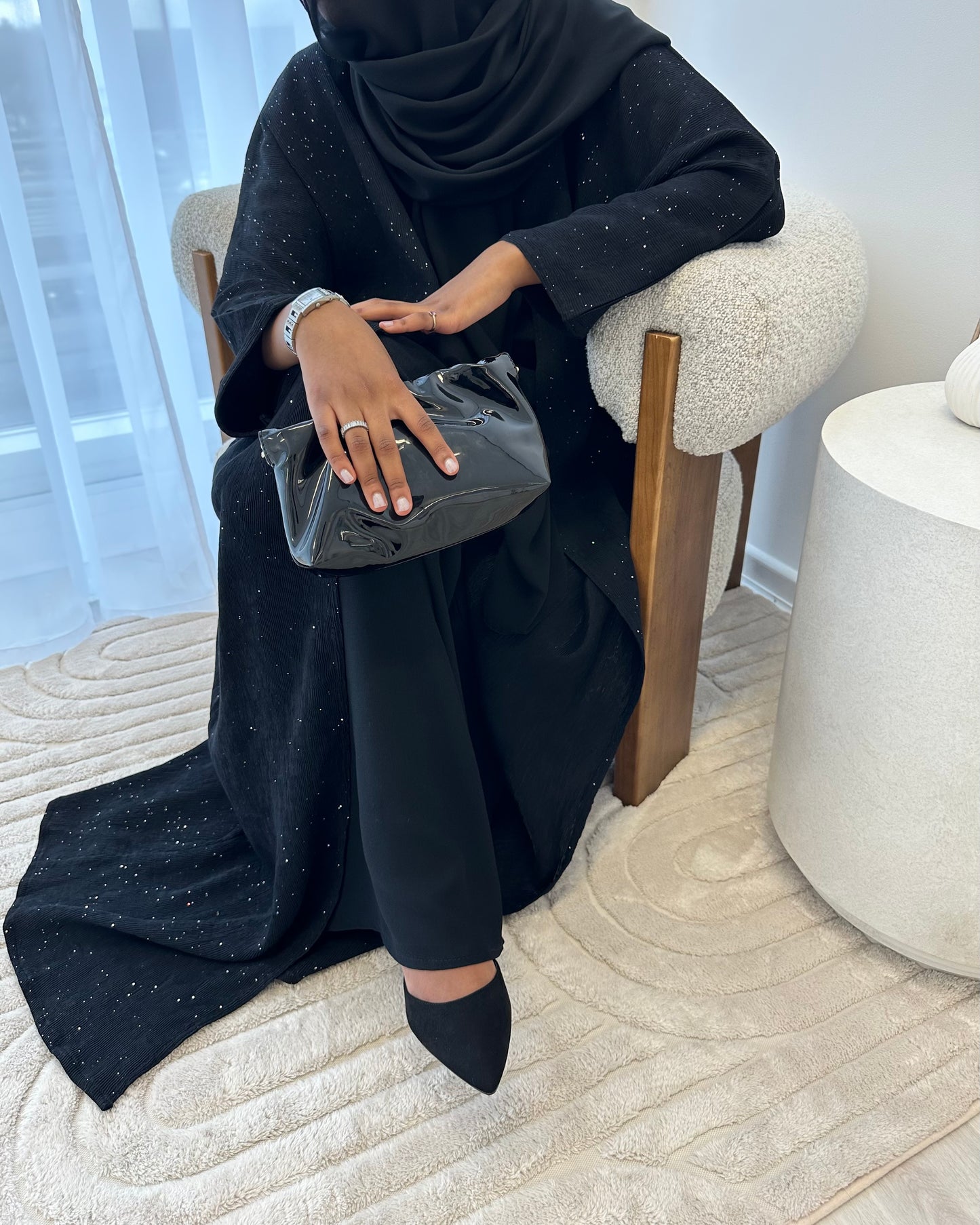 Layali Abaya (coco plated)