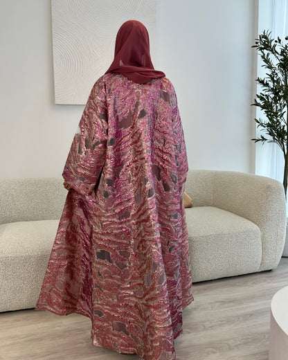 Luxury Jacquard Kimono Set