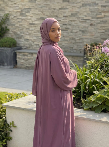 Lavender Abaya Set