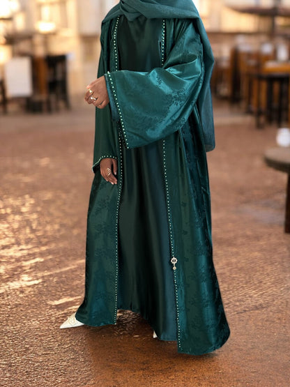 Pearl Bloom Abaya Set