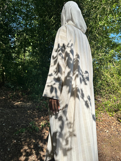 Dune Linen Kimono Abaya