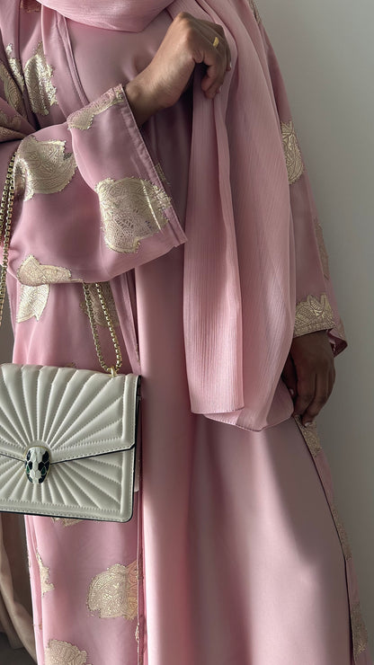 Blushing Blossom Abaya (clearance)