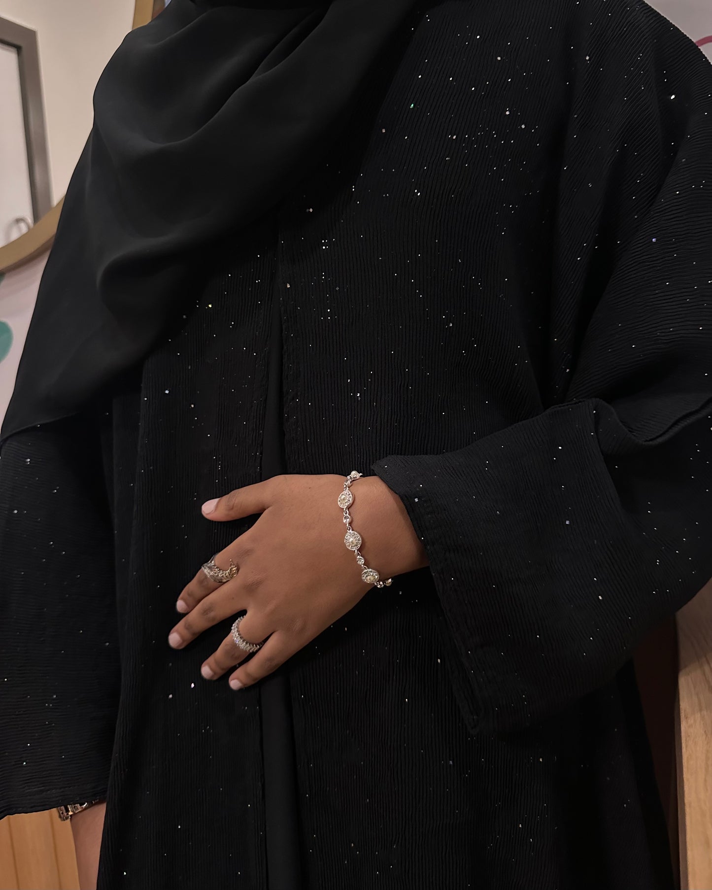 Layali Abaya (coco plated)