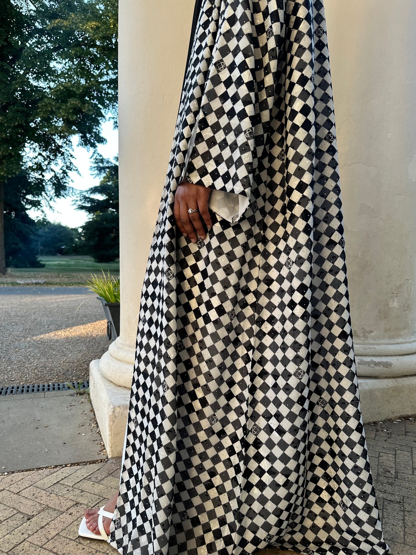 Diamond Éclat Kimono Set
