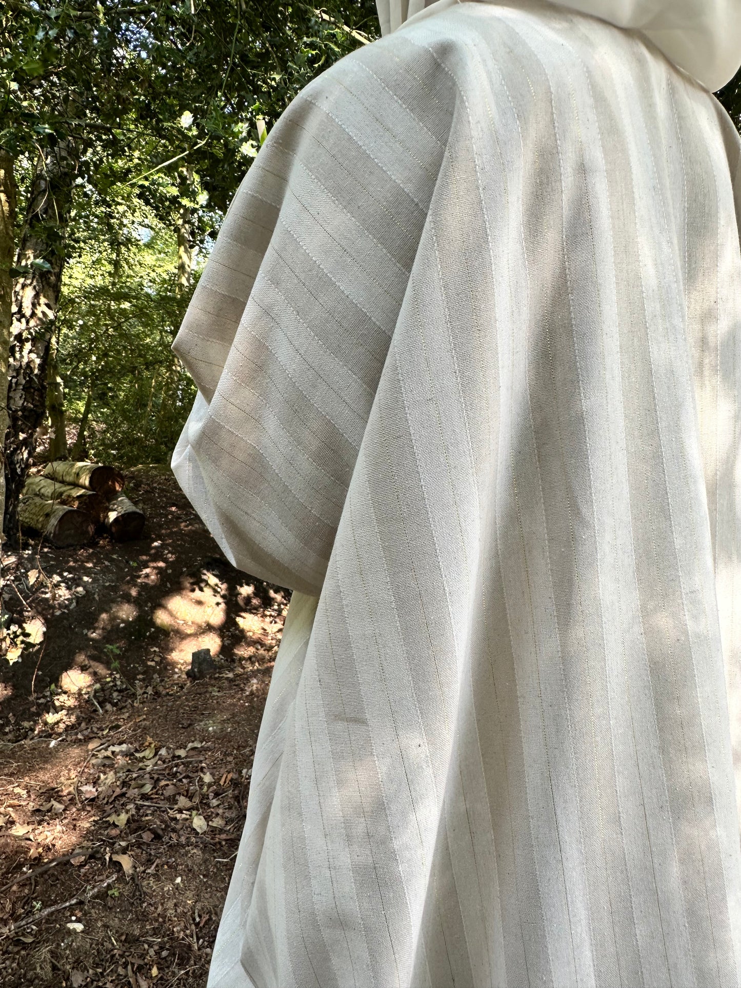 Dune Linen Kimono Abaya