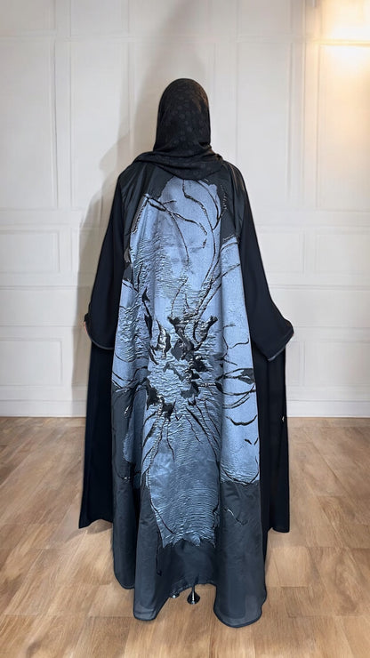 Luminous Bloom Abaya