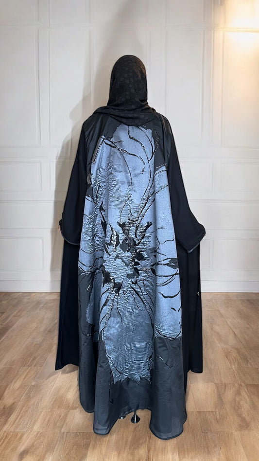 Luminous Bloom Abaya