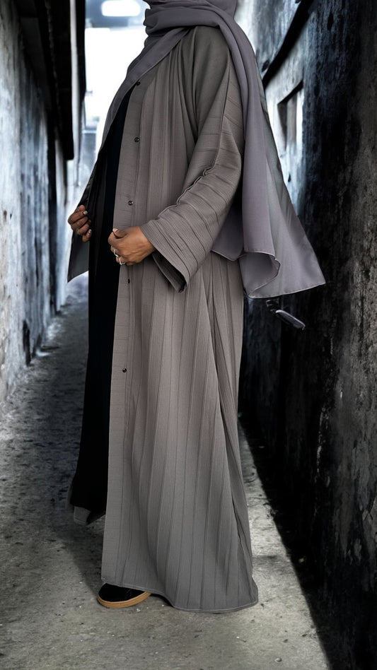 Charcola - Open abaya