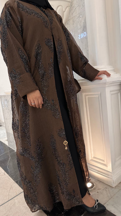 Cocoa Luxe Abaya Set