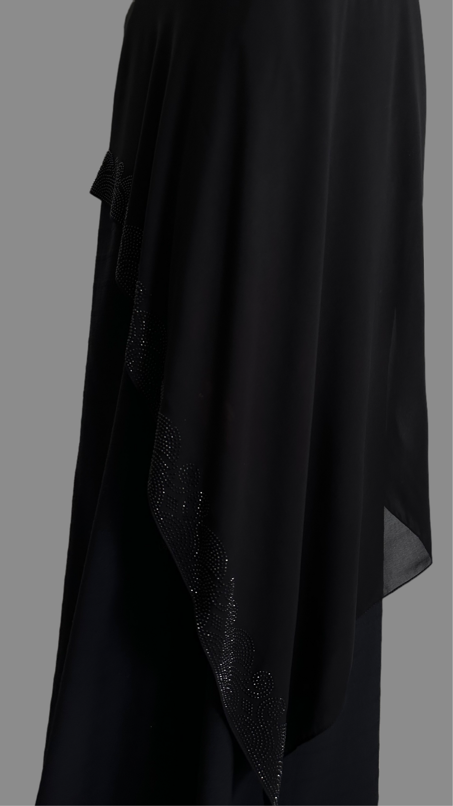 Elegant Black Maxi Hijab