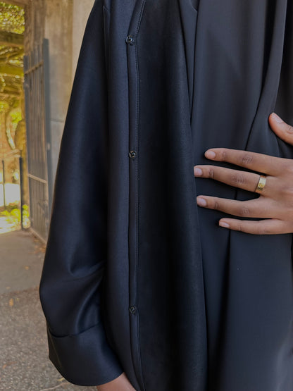 The Elara Scuba Kimono Abaya