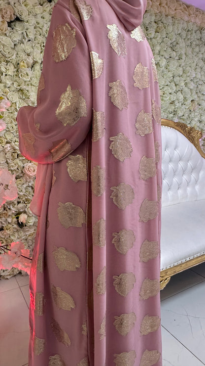 Blushing Blossom Abaya (clearance)