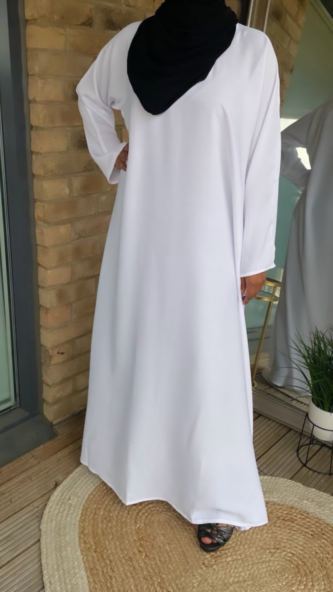 White long sleeve dress (CLEARANCE)