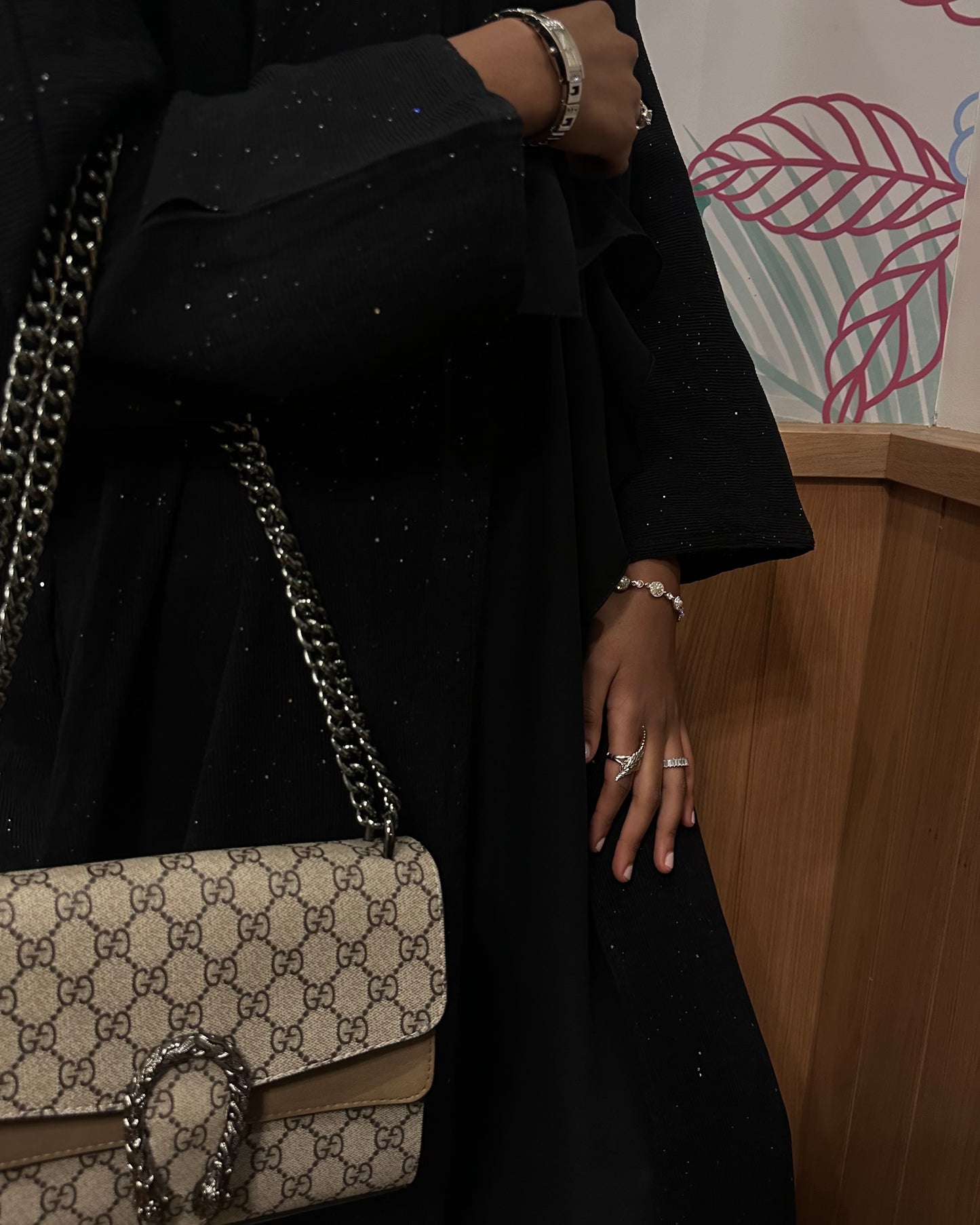 Layali Abaya (coco plated)