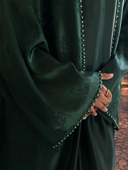 Pearl Bloom Abaya Set